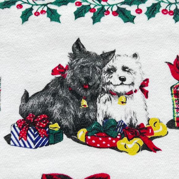 Cambridge dry goods company Vintage Christmas Dog vintage sweatshirt size large - Picture 3 of 8